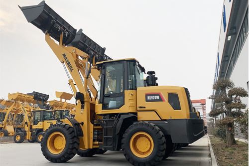 MAXBULL Xuất khẩu lô máy xúc lật sang thị trường Trung Á