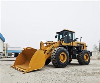 Máy xúc bánh lốp hạng nặng